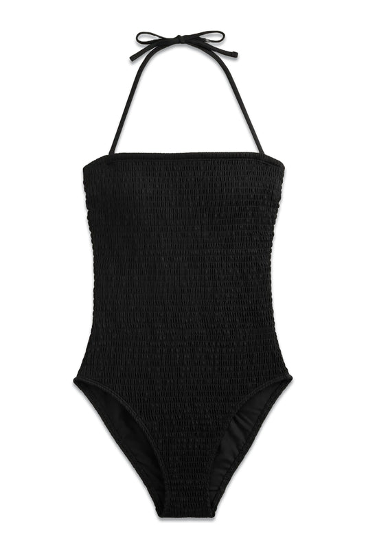 Milos Smocked Bandeau Swimsuit