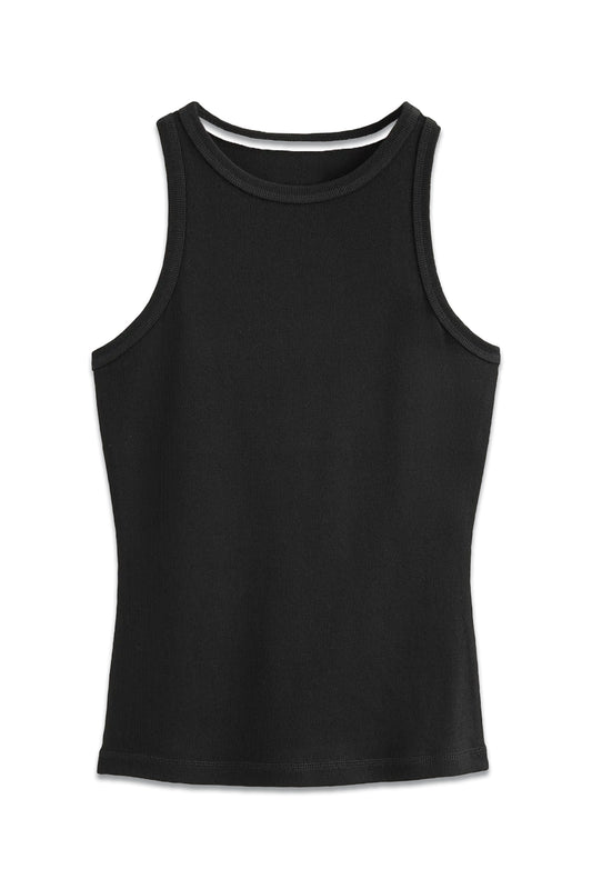 Ribbed Racer Vest