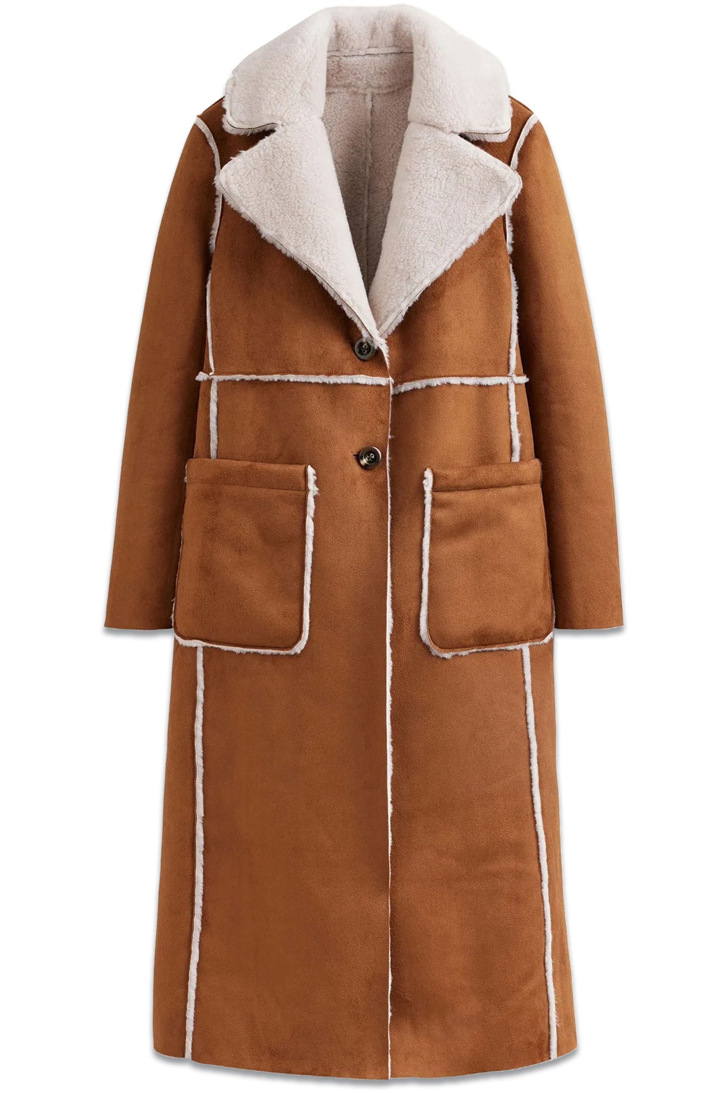 Reversible Faux-Shearling Coat