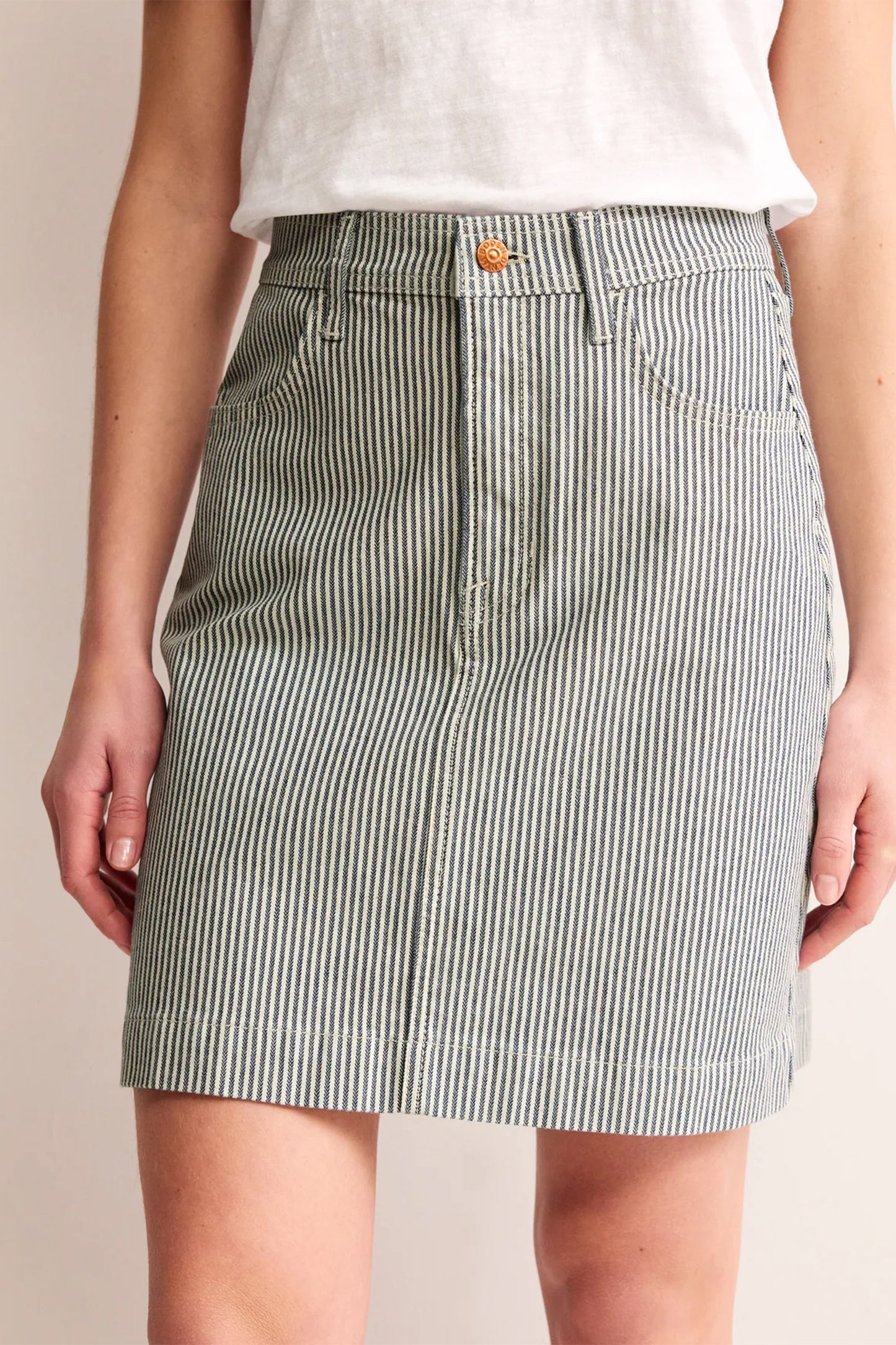 Nell Denim Mini Skirt