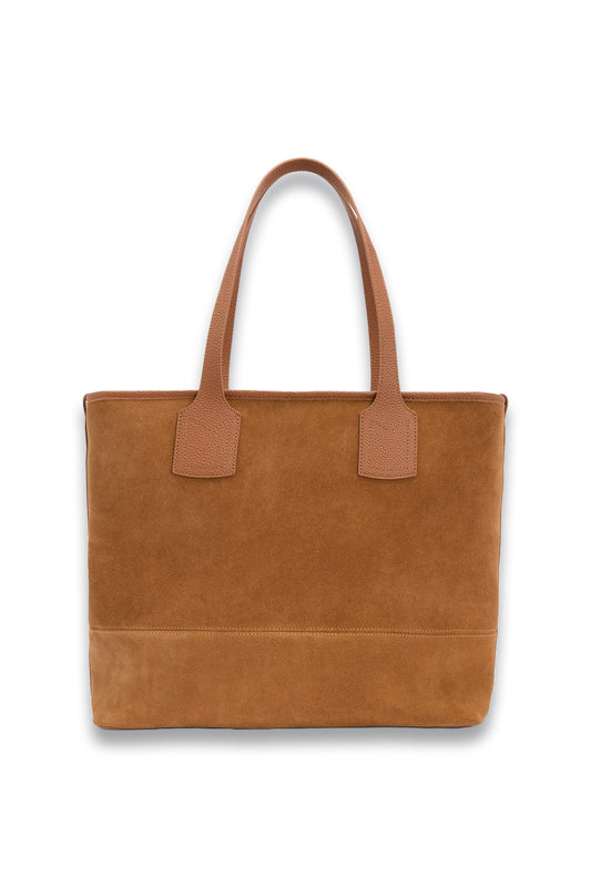 Suede Tote Bag