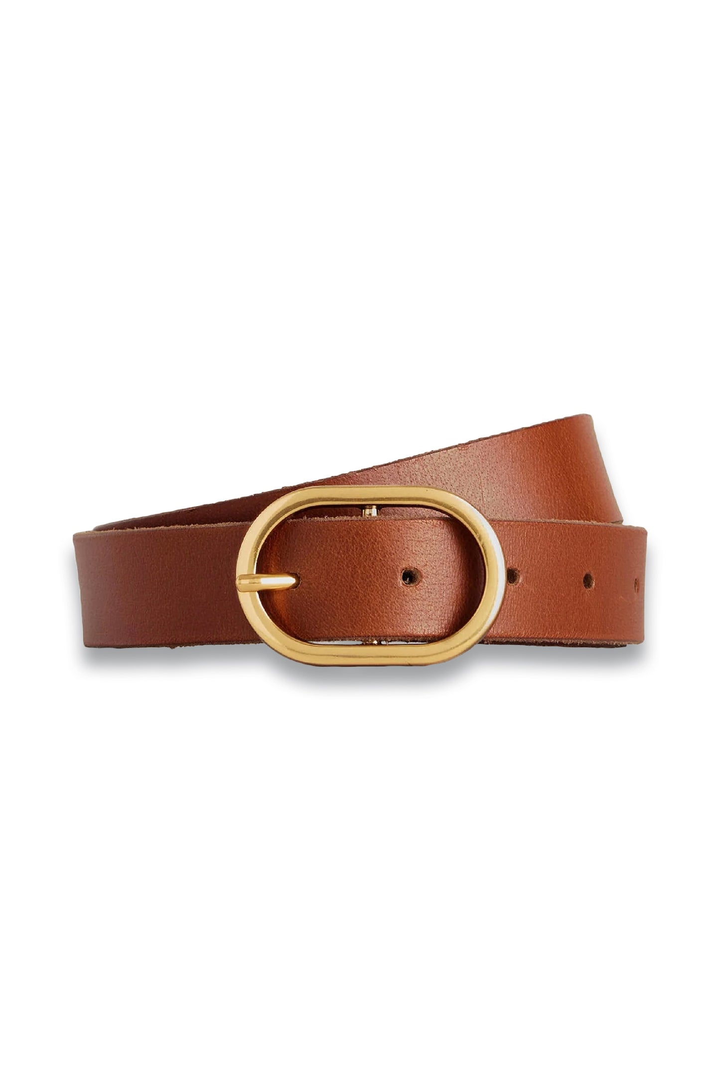 Classic Leather Belt, Tan