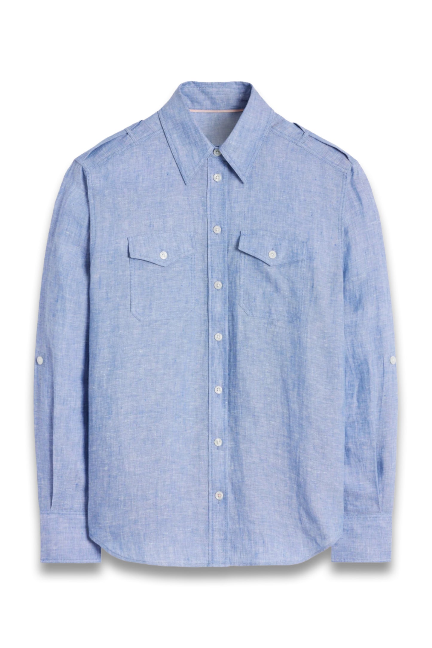 Longline Linen Safari Shirt