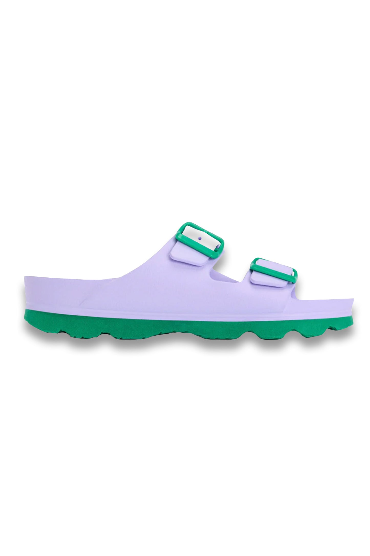 Lyla Double Buckle Sliders