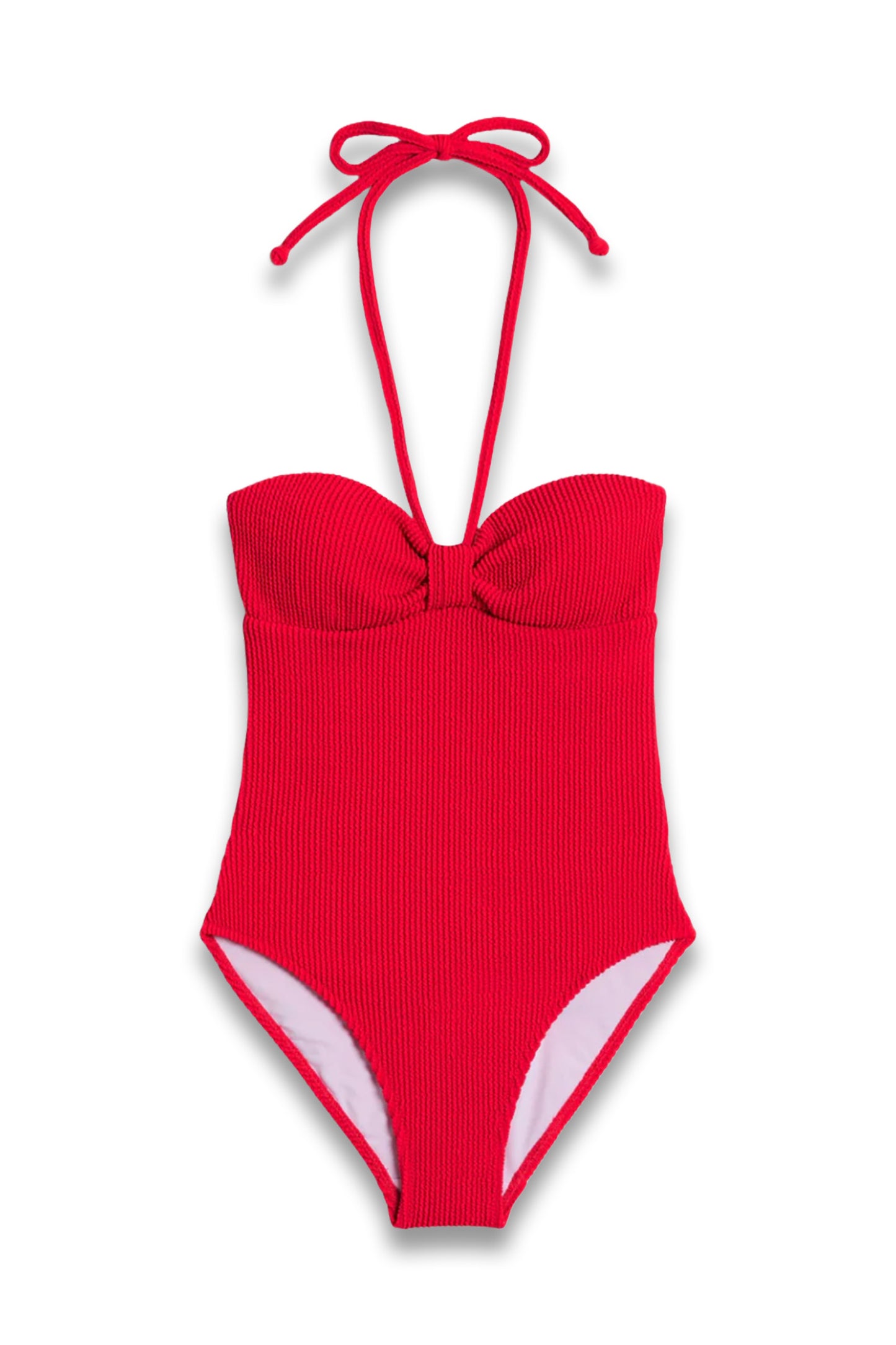 Crinkle Texture Swimsuit