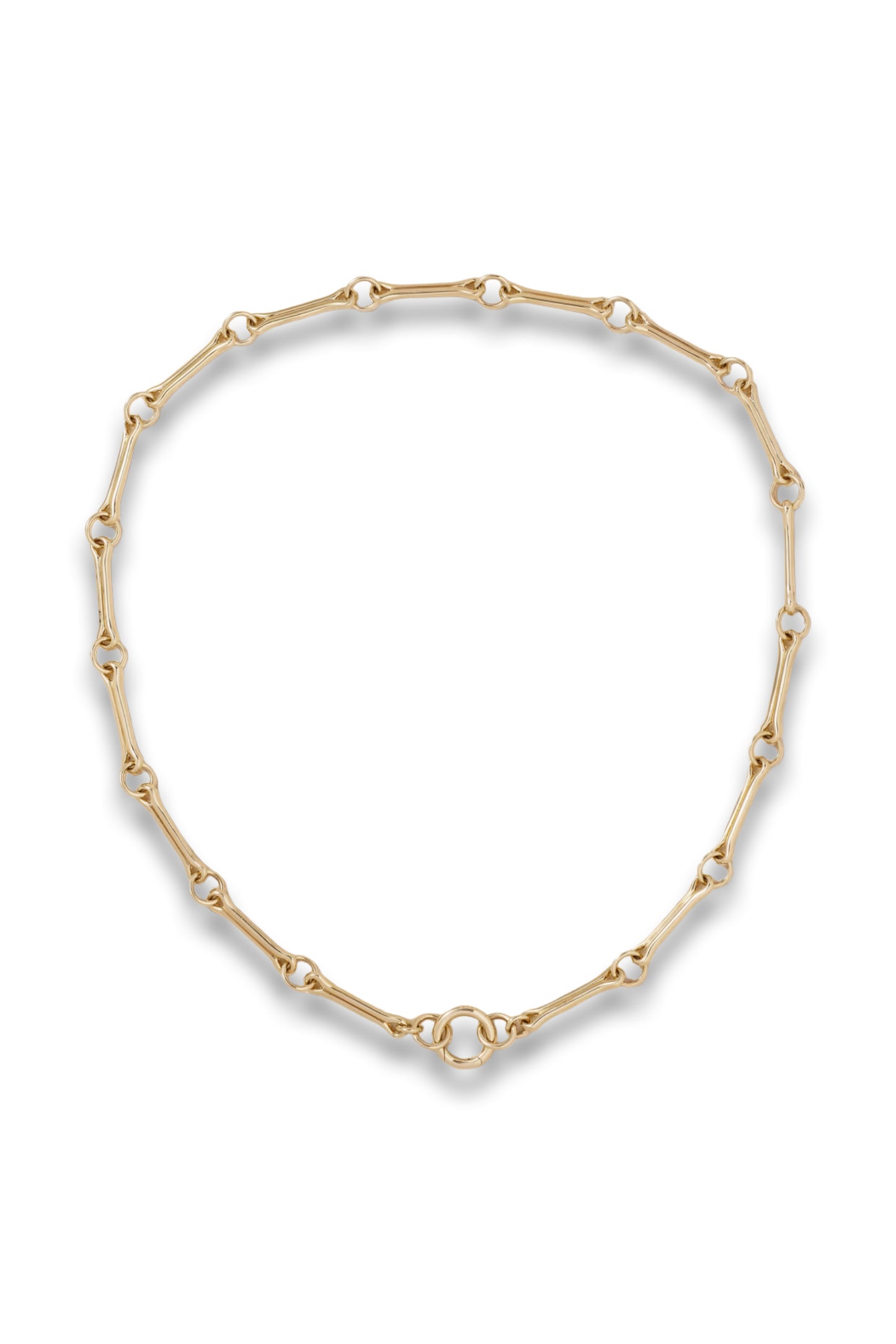 Show Your Bones 14-Karat Gold Necklace