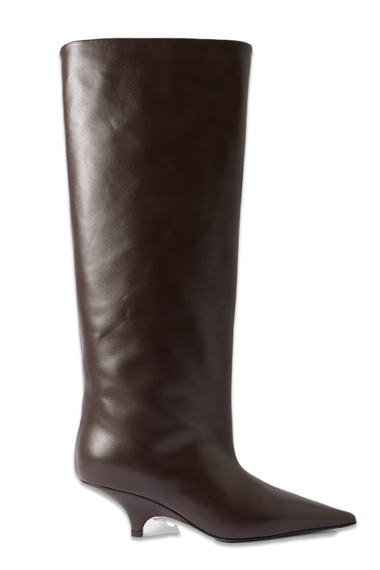 Leather Knee Boots