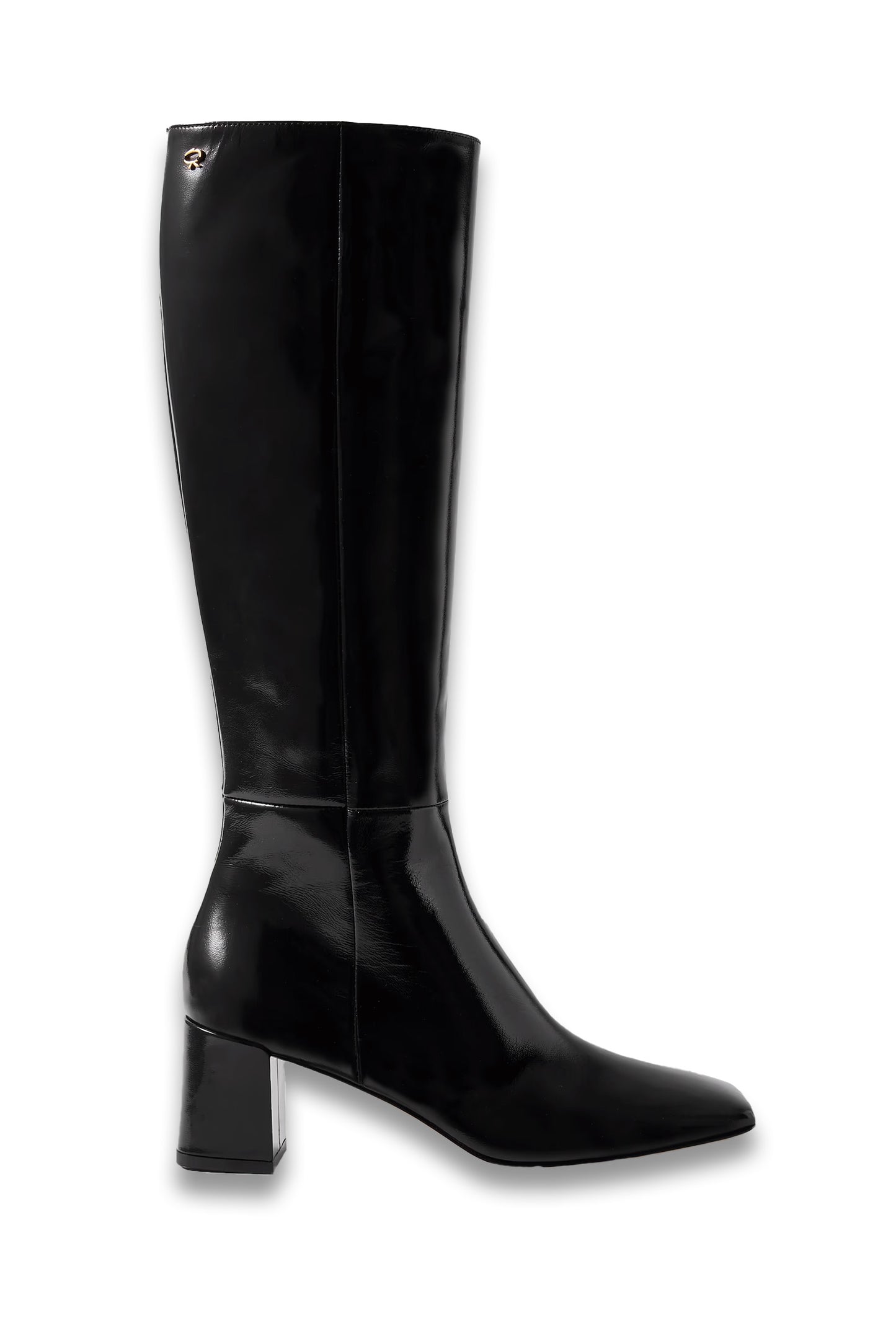 Nuit 55 Patent-leather Knee Boots