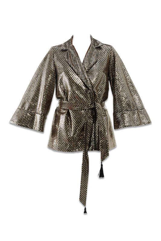 Una Sequin-embellished Jacket