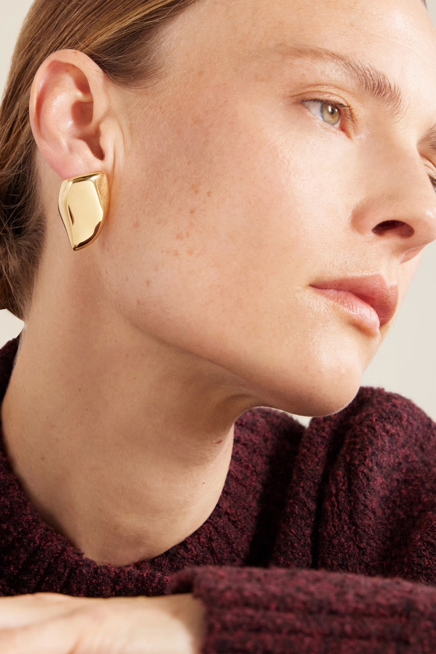 Gold-plated Sterling Silver Earrings