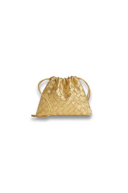 Small Dustbag in Gold