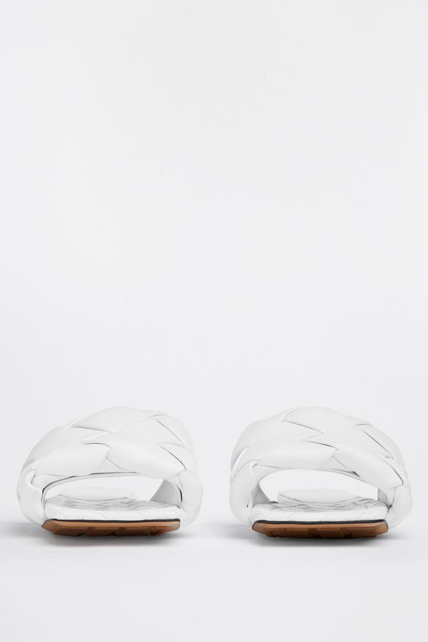 White Flat Sandals