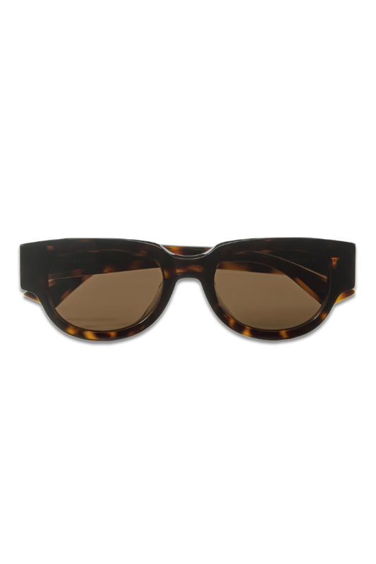 Round-Frame Tortoiseshell Acetate And Gold-Tone Sunglasses