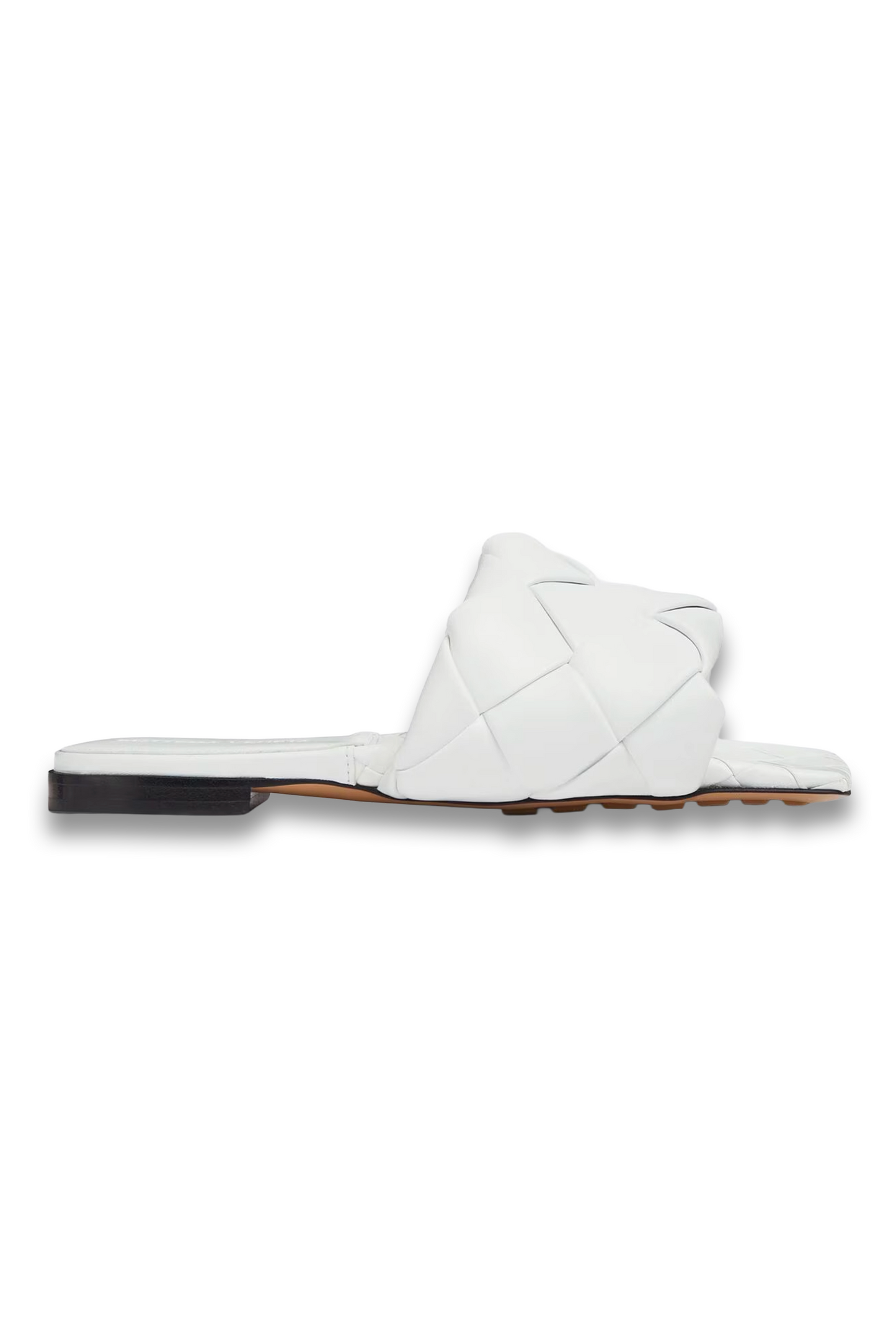 White Flat Sandals