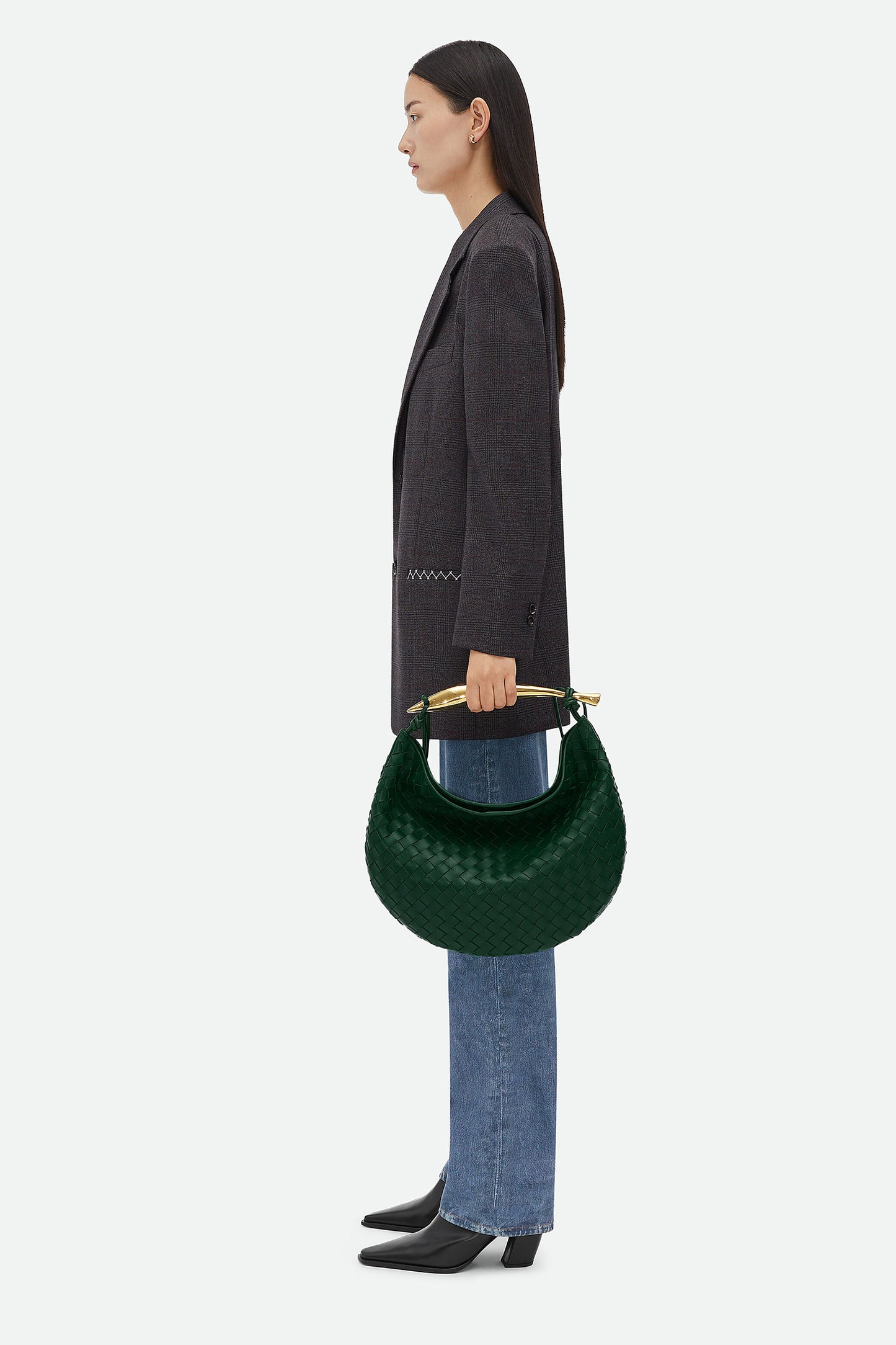 Medium Sardine Bag In Green