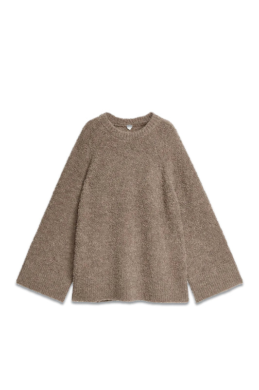 Bouclé Jumper Oat Melange
