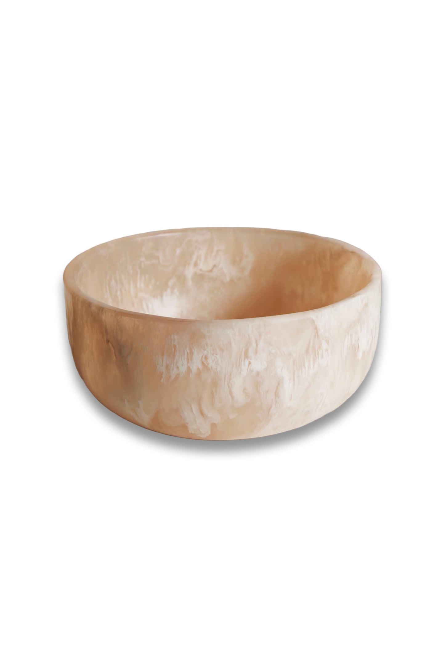 Miller Resin Salad Bowl, White