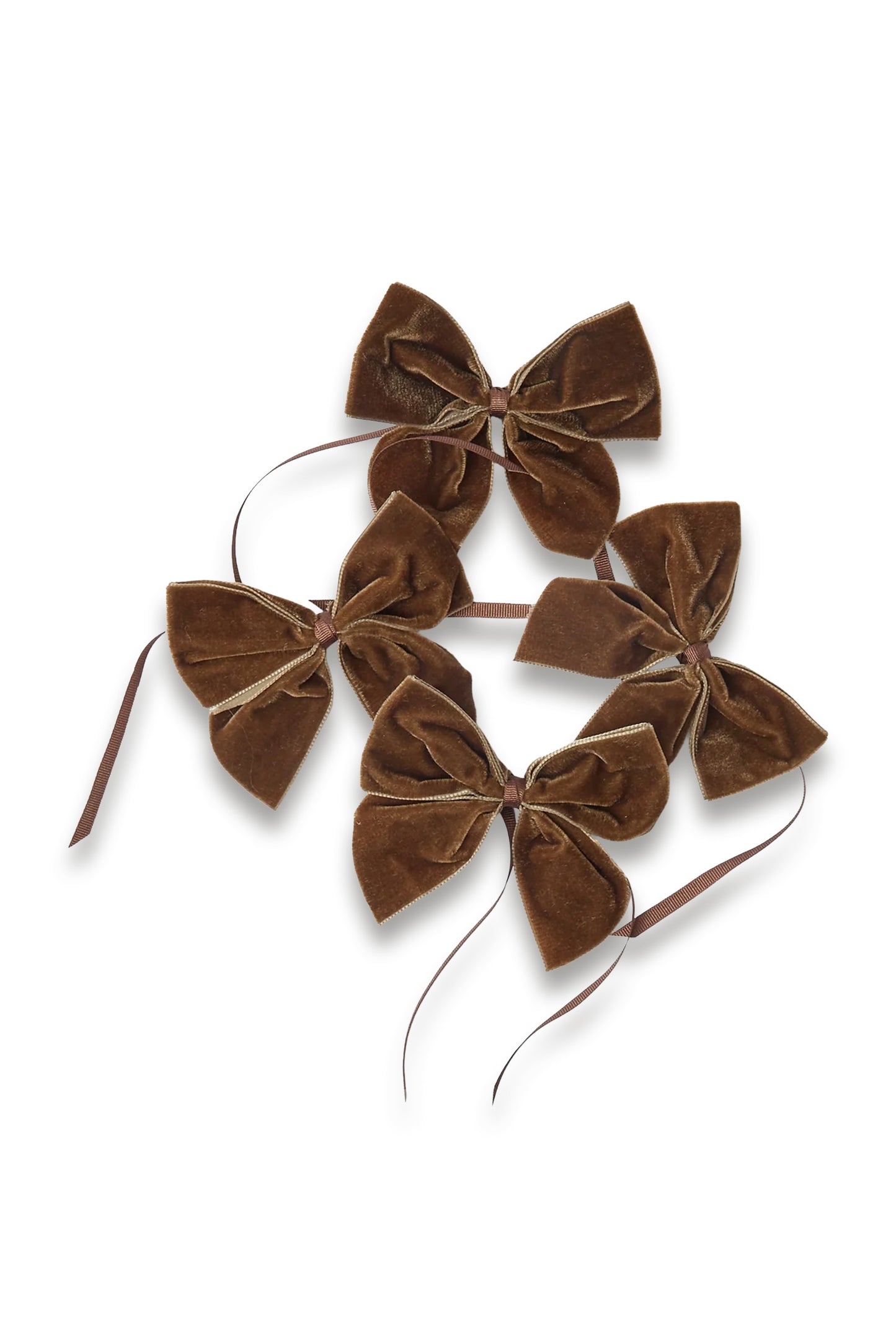 Chocolate Brown Napkin Bows