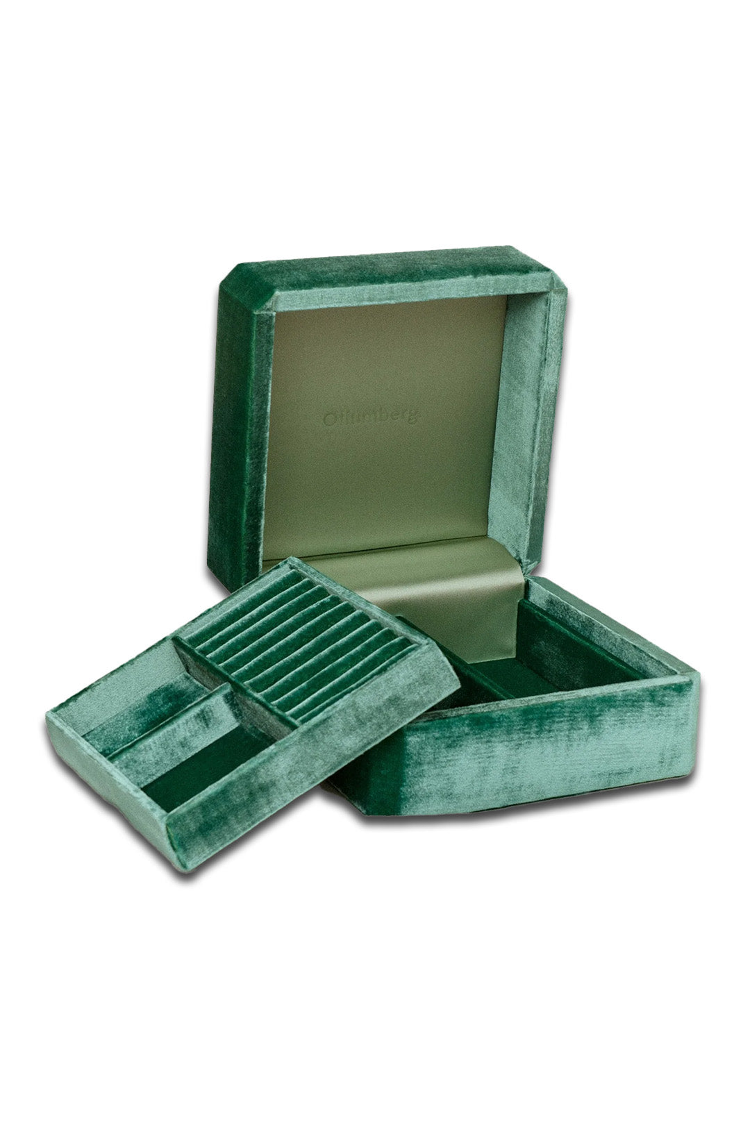 The Sage Green Jewellery Box - Sage