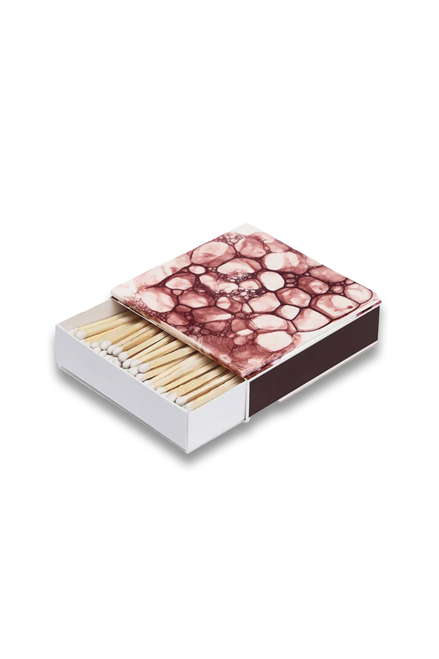Tiled Matchbox, Burgundy
