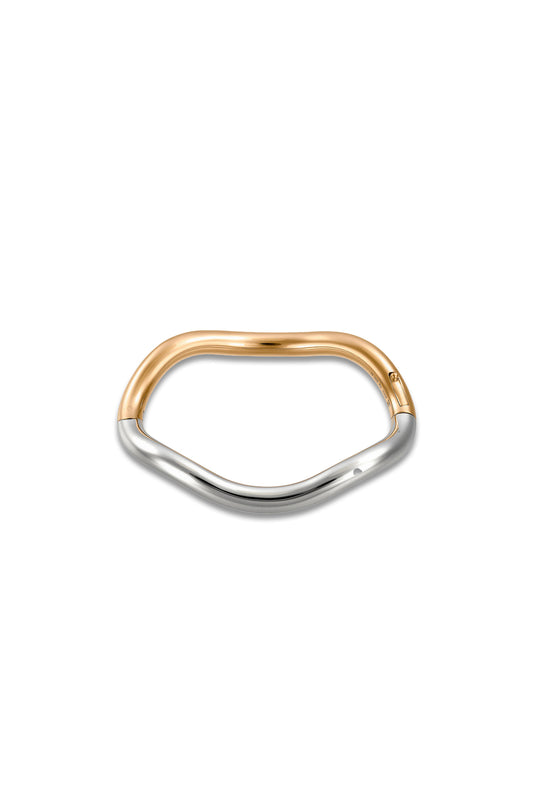 Wave Bracelet Gold and Silver