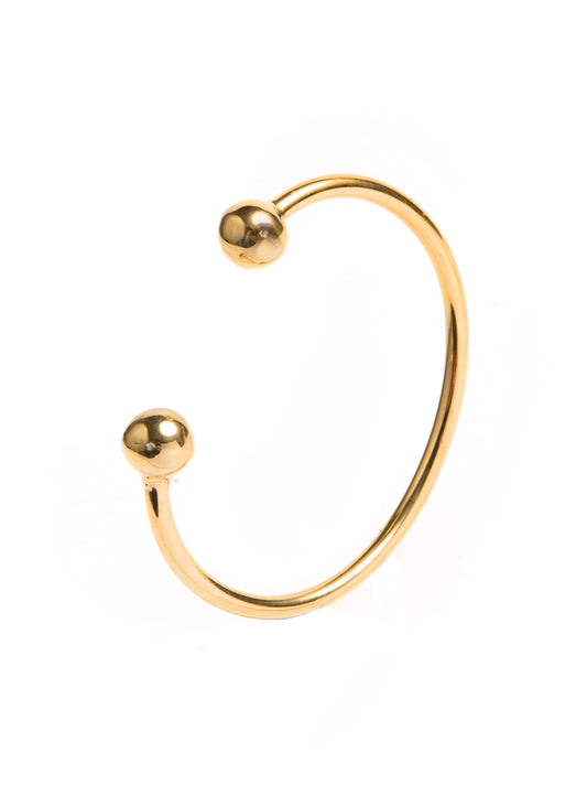Gold Torque Bangle