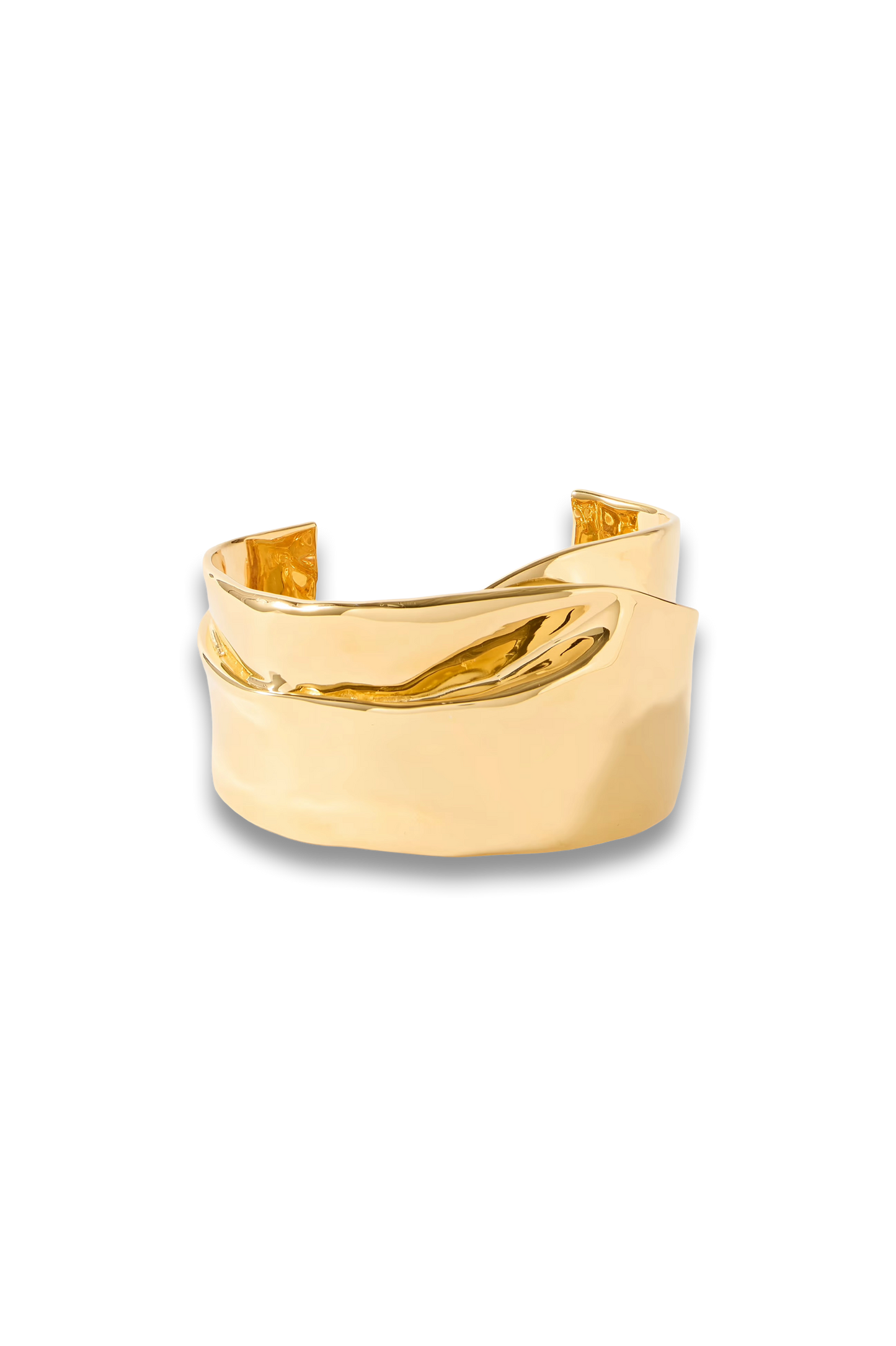 Ridge Gold-plated Cuff