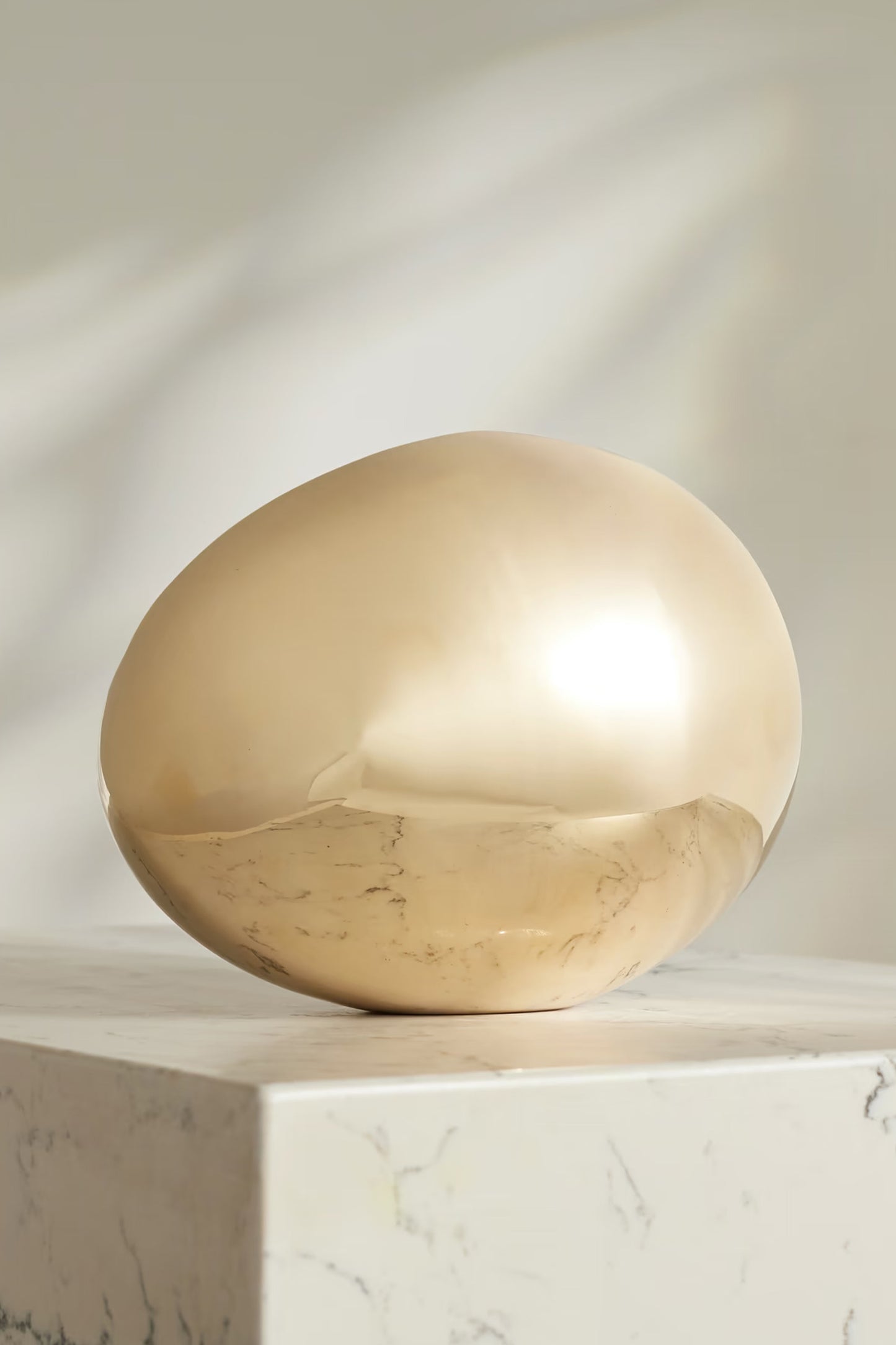 Egg Brass Ornament