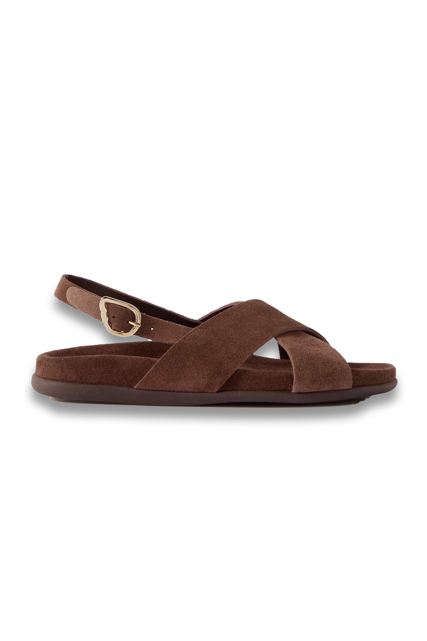 Ikesia suede slingback sandals