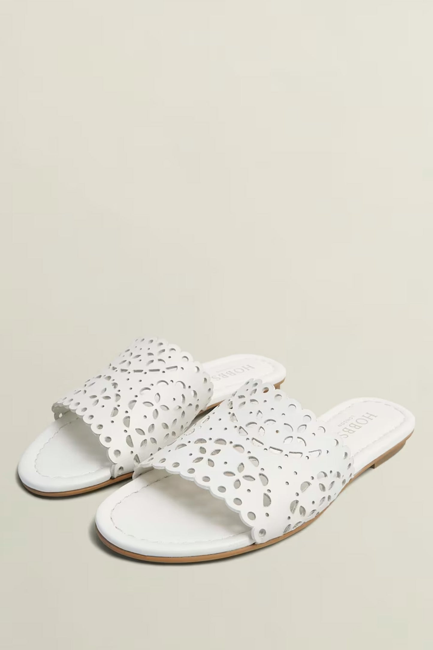 Brodie Leather Slides