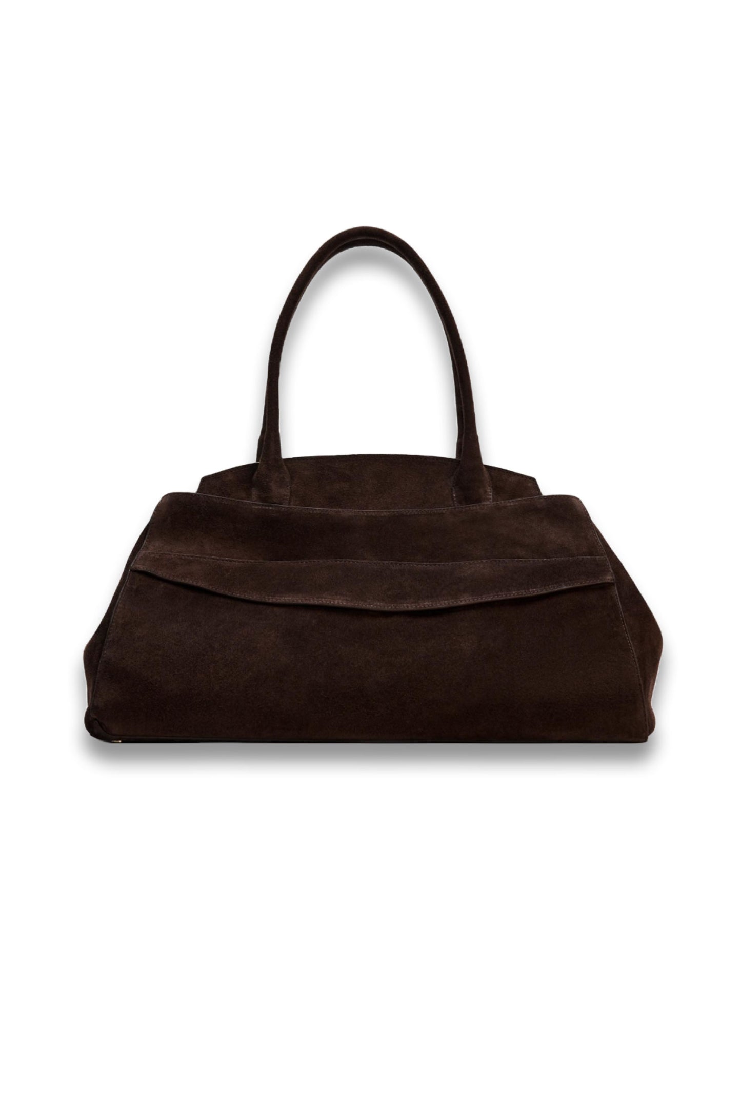 Split Suede Shoulder Bag