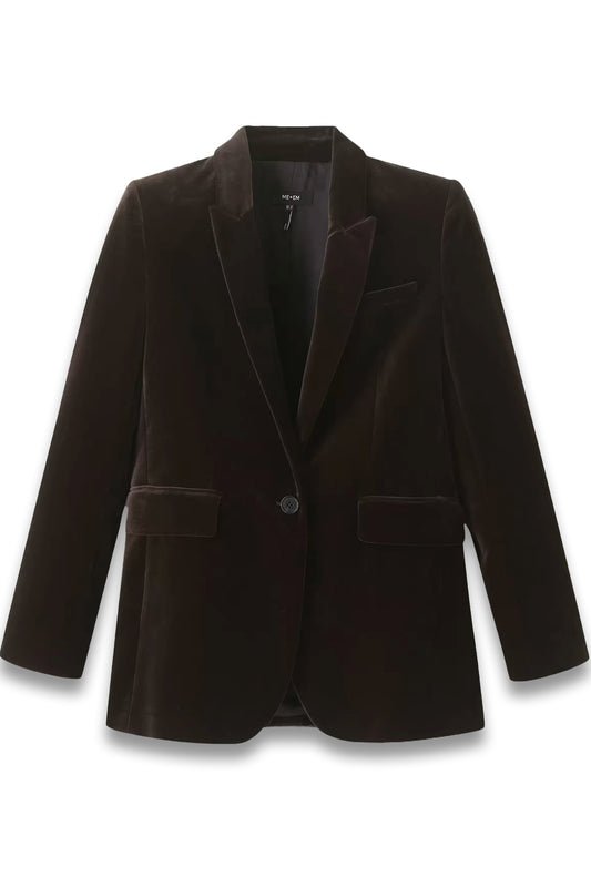 The Weekend Velvet Blazer