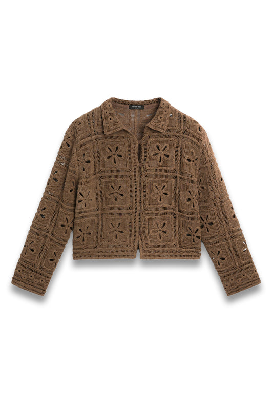 Crochet Knitted Jacket