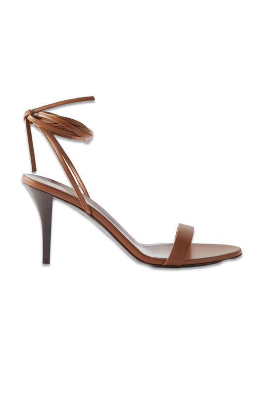 Maud 80 Leather Wrap Sandals