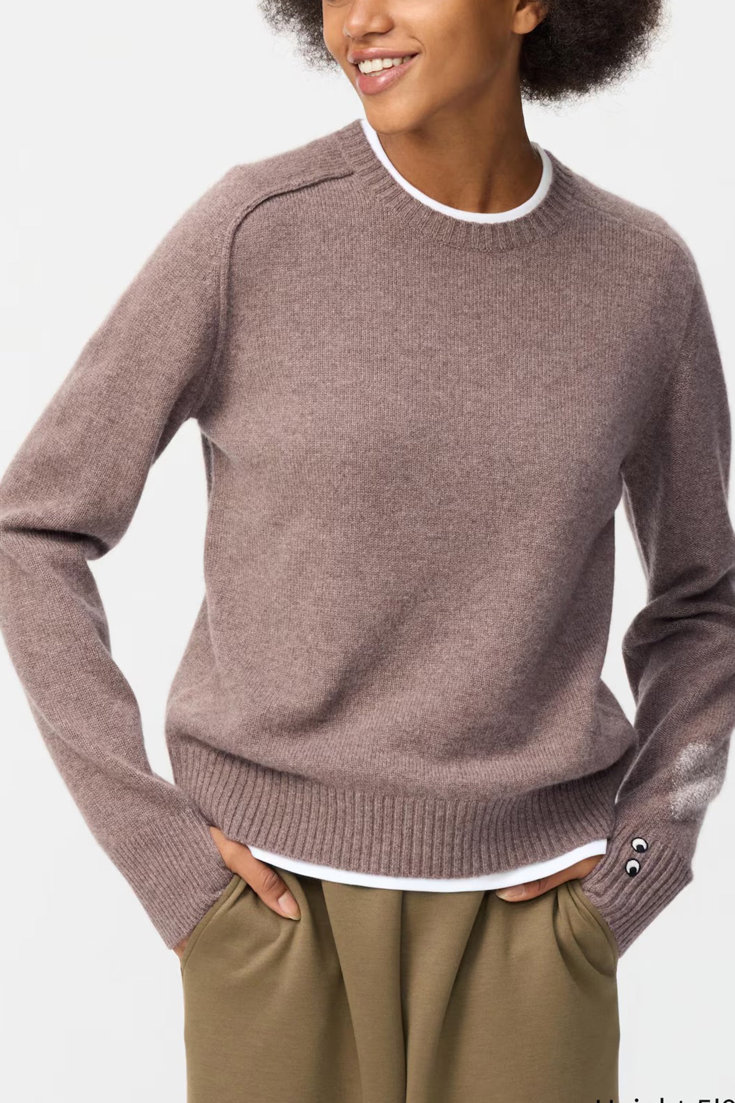 Cashmere Jumper, Brown