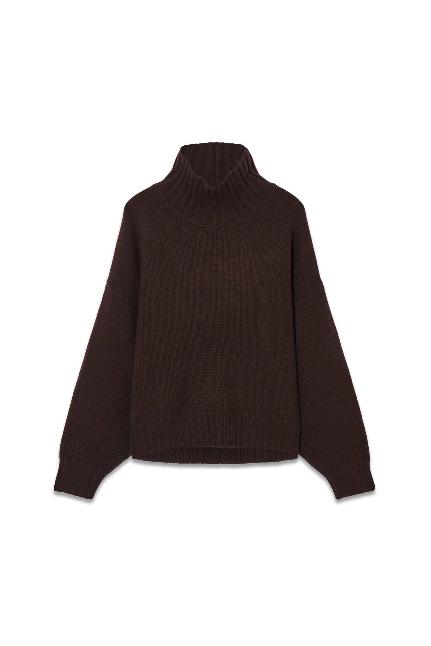 Chunky Pure Cashmere Turtleneck Jumper