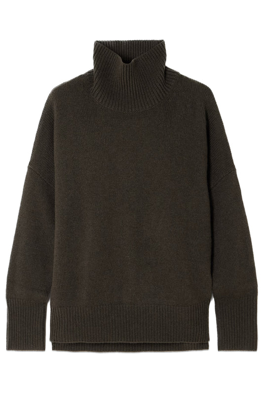 Heidi Cashmere Turtleneck Sweater