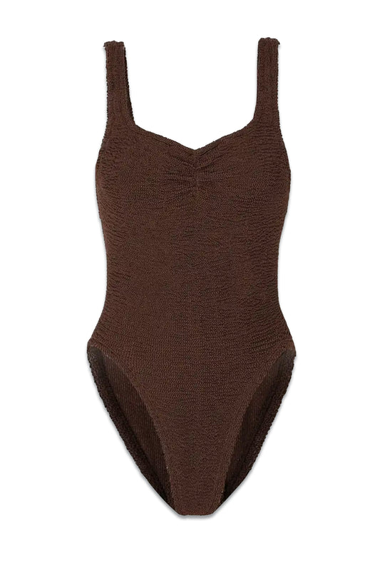 Tonya Metallic Seersucker Swimsuit