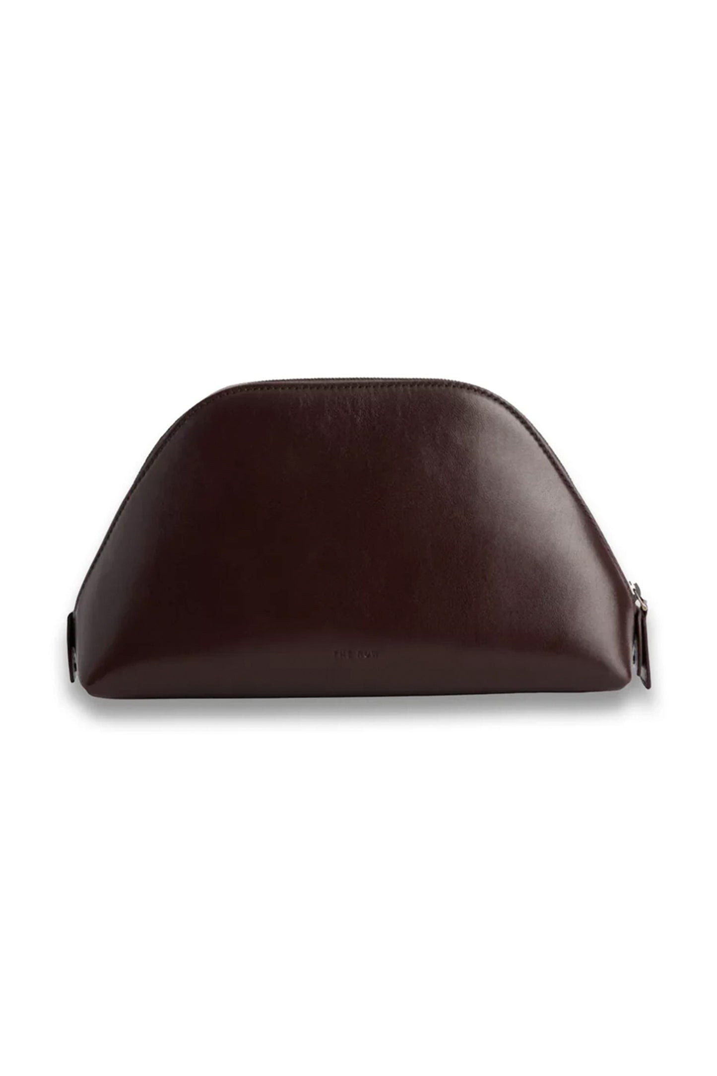 Devon Debossed-Branded Leather Pouch