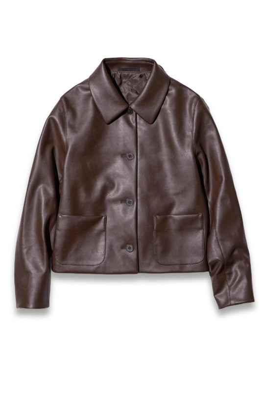 Coated Short Jacket