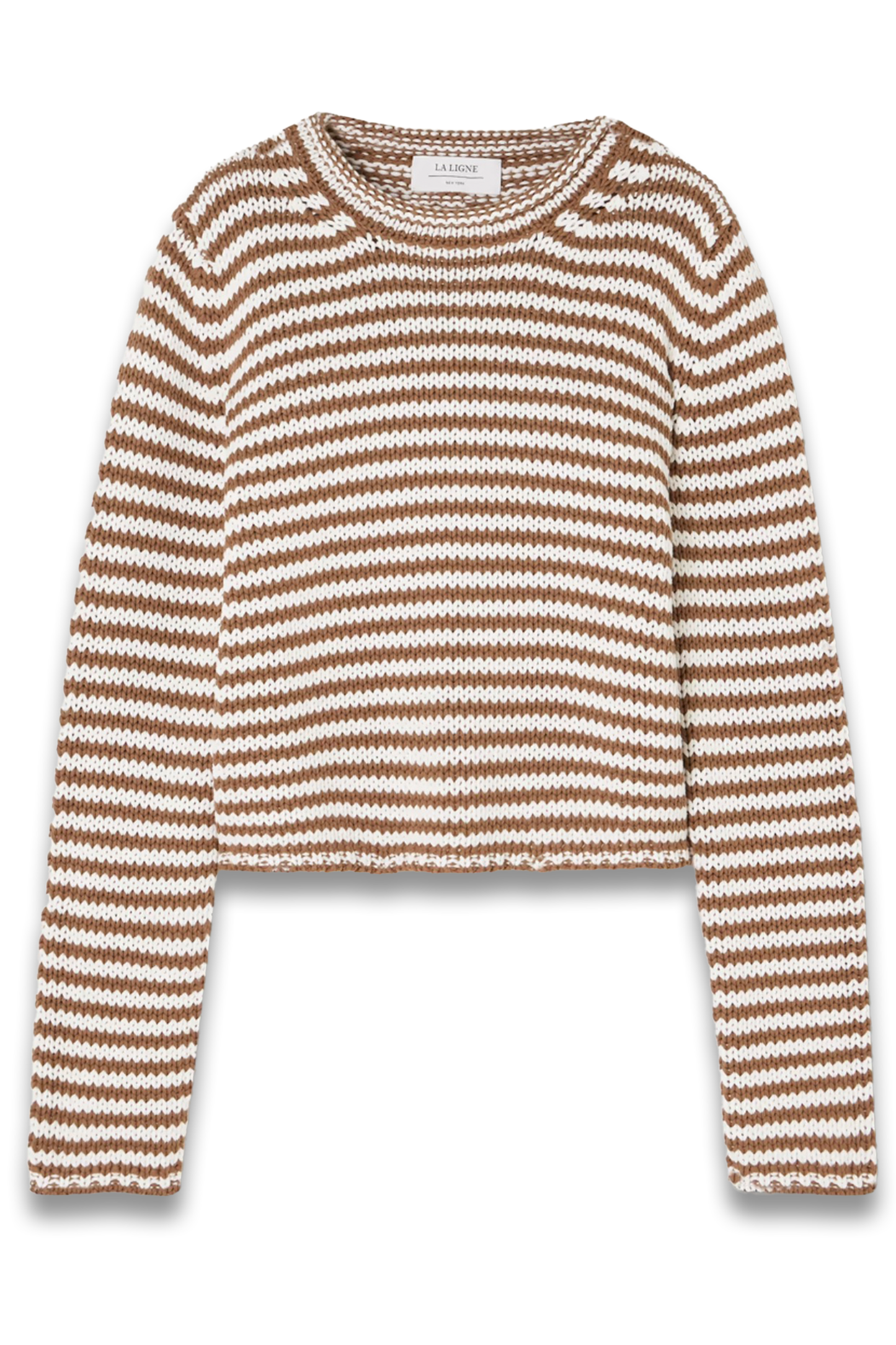 Mini Marina Striped Cotton Sweater