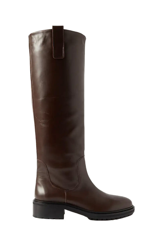Henry Leather Knee Boots