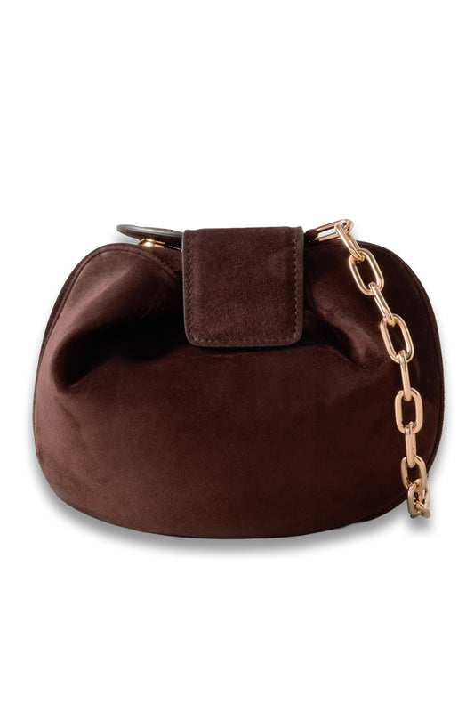 Soft Demi Suede Clutch