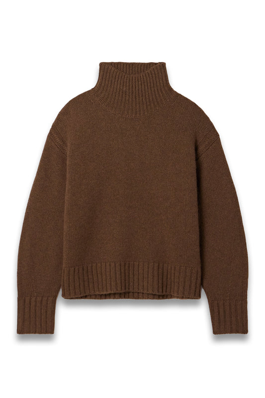 Cashmere turtleneck sweater