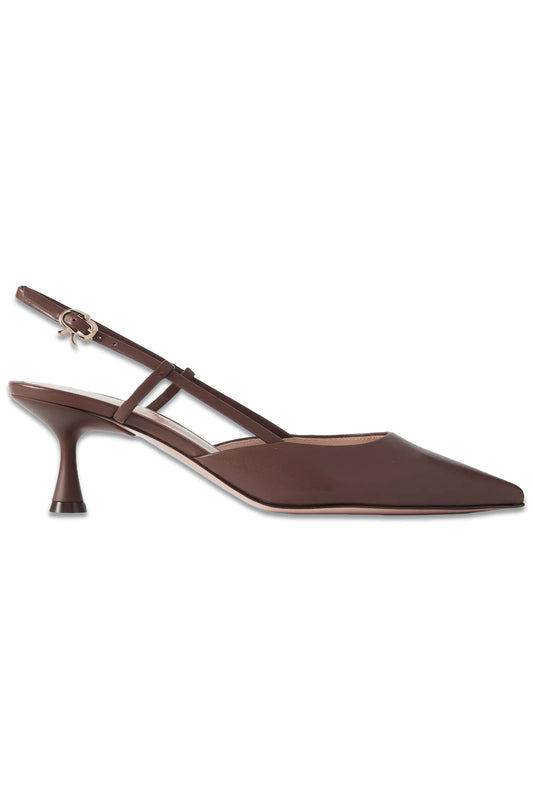 Ascent 55 Leather Slingback Pumps