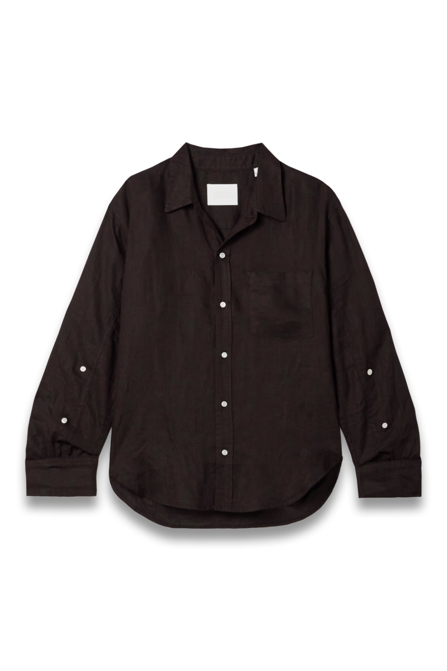 Kayla Shrunken Linen Shirt