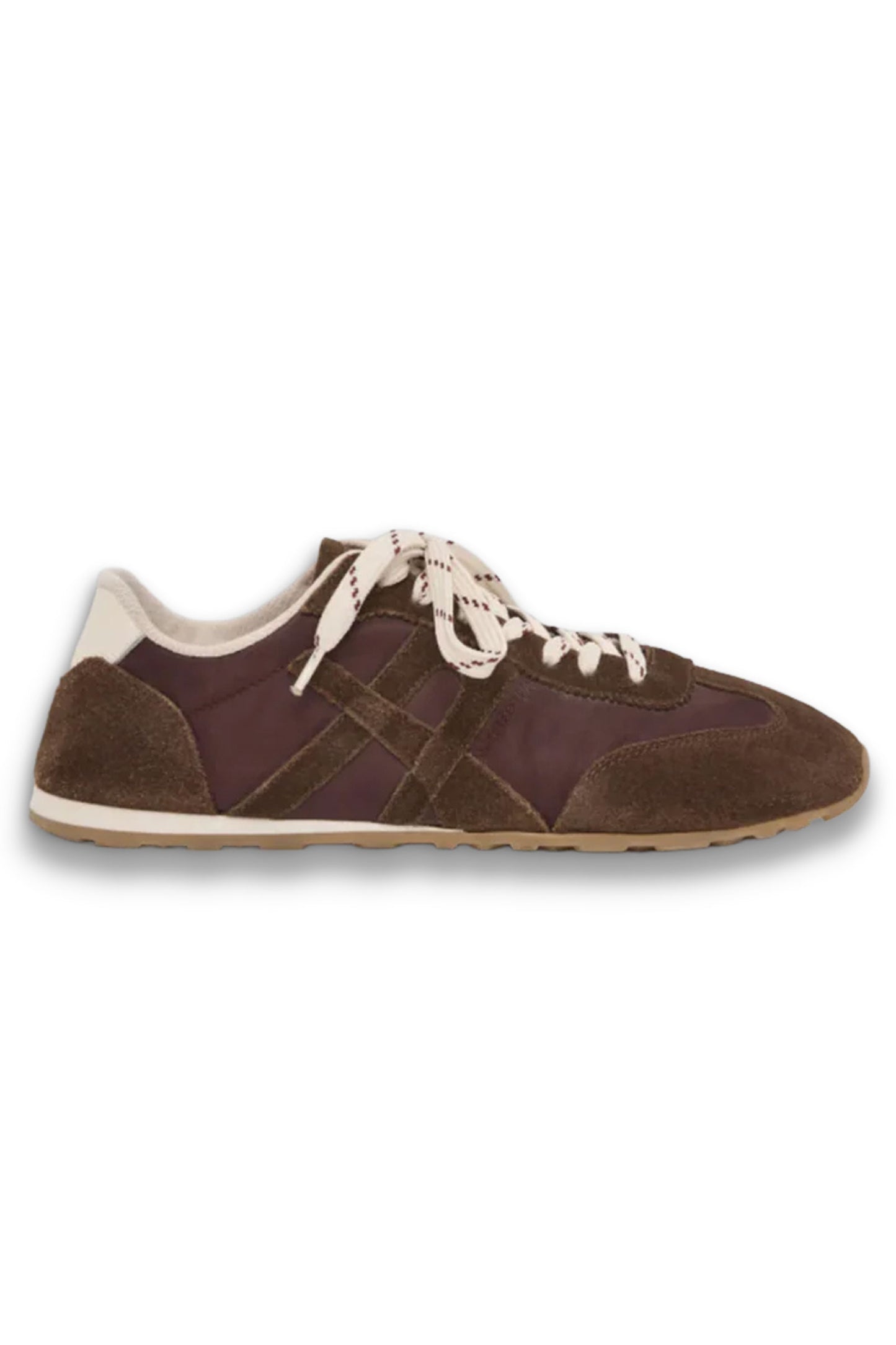 Suede Slimline Retro Trainers
