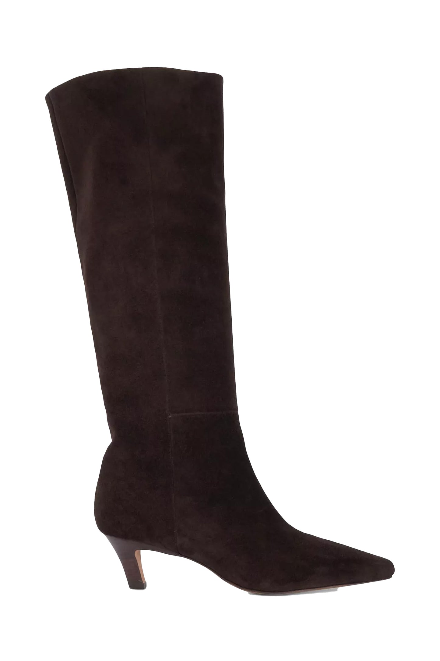 Slink Suede Long Boots, Brown