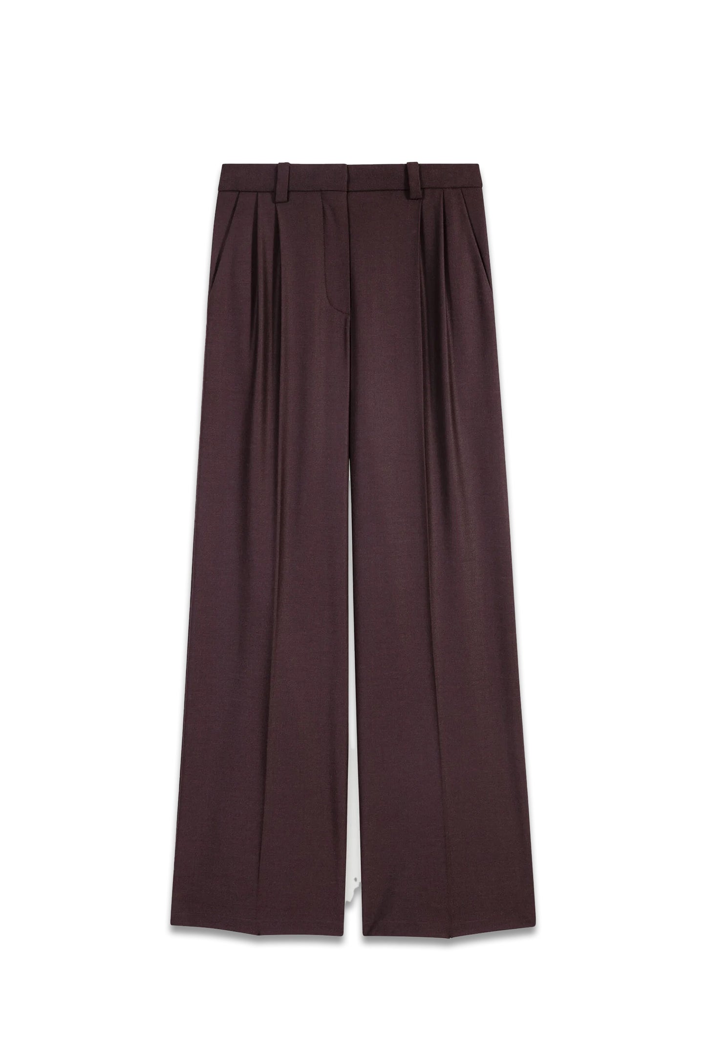 Wide-leg suit trousers