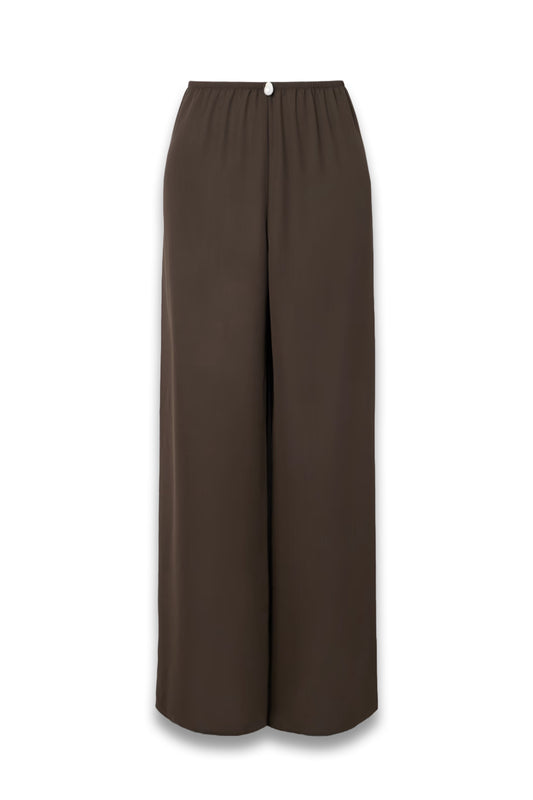 Playa Pearl Embellished Georgette Wide Leg Pants